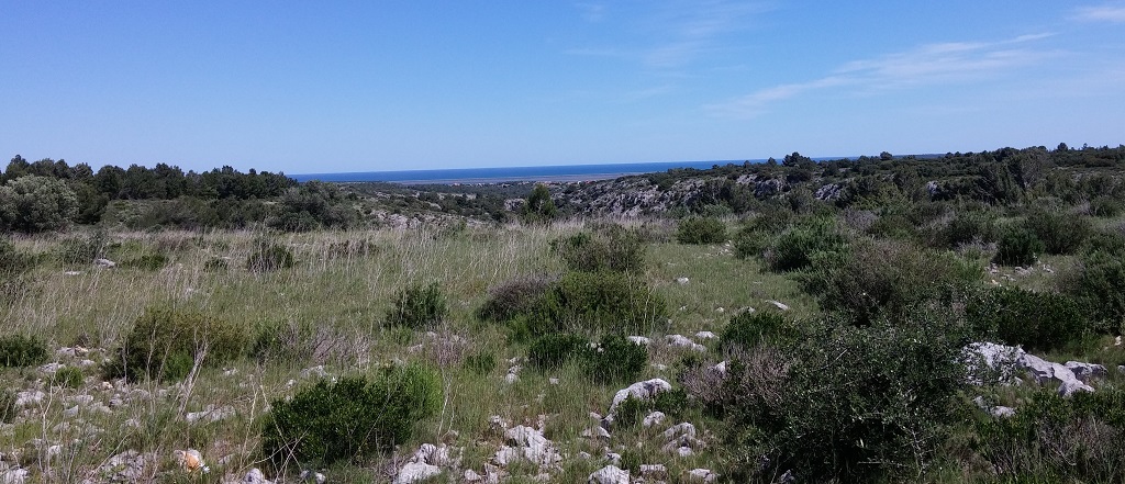 Roquefort des Corbiéres vu mer