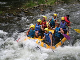 rafting aude